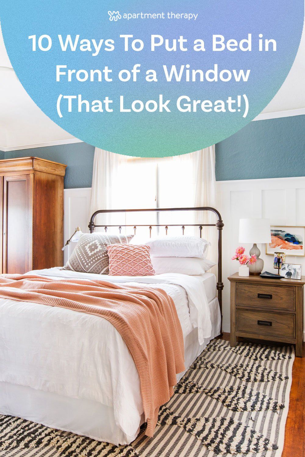 putting bed in front of window