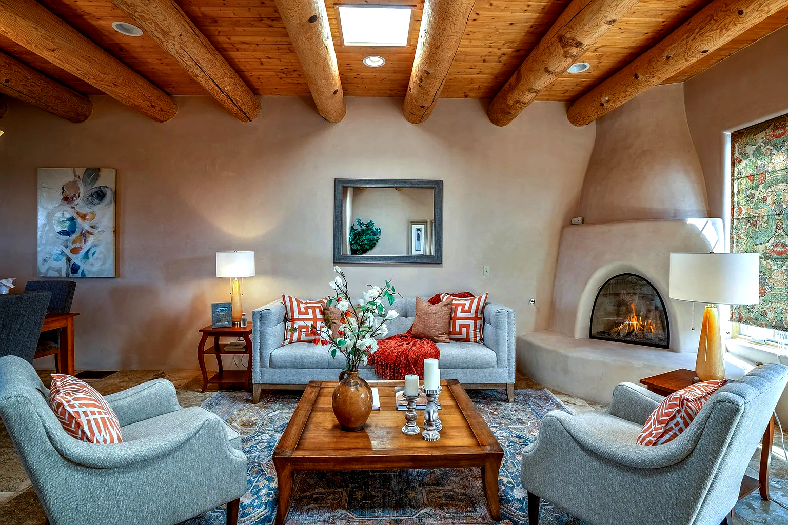 santa fe style home designs