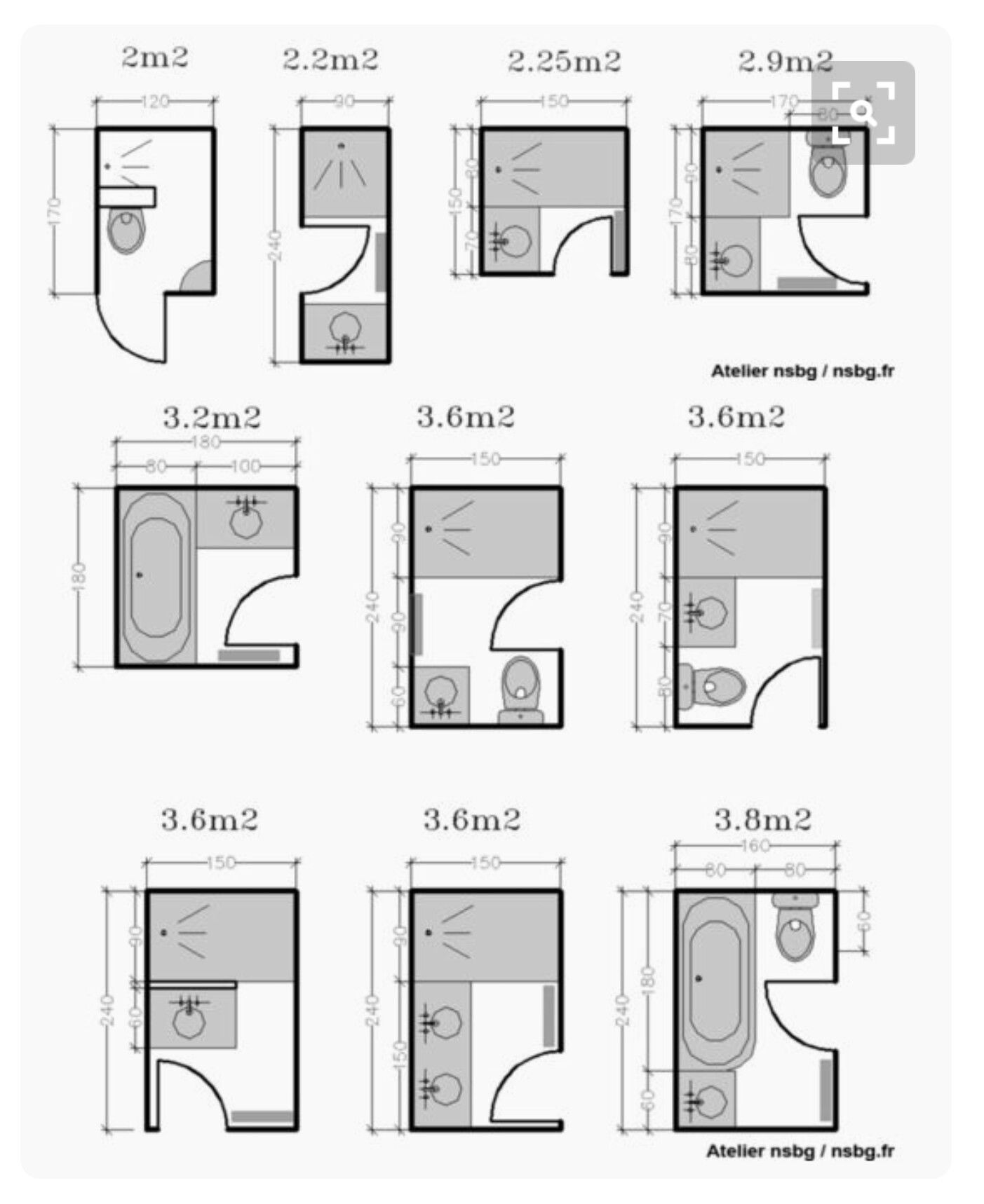 small 3 4 bath layout