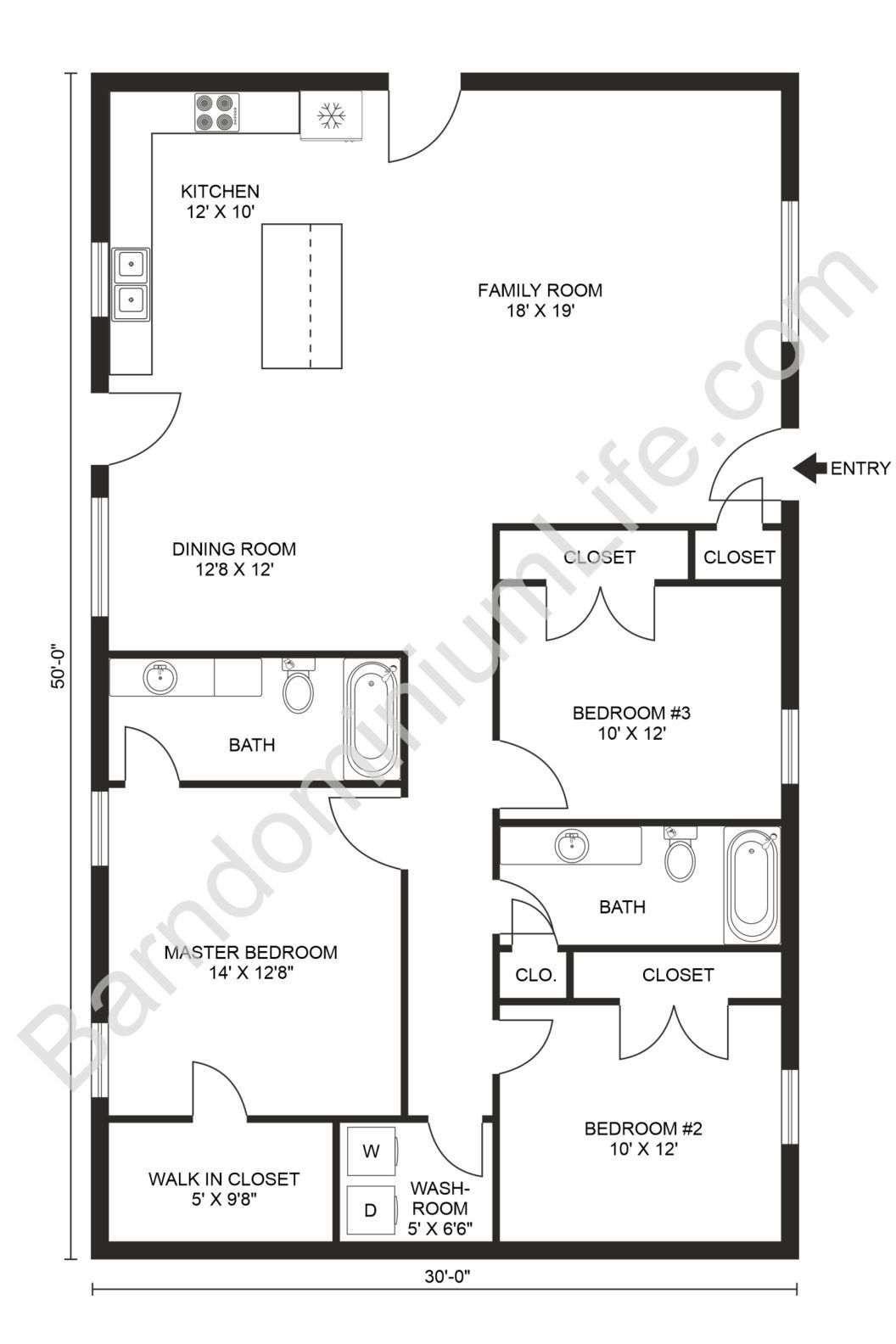 Smart Strategies for Planning Your 3 Bedroom Barndominium Layout.