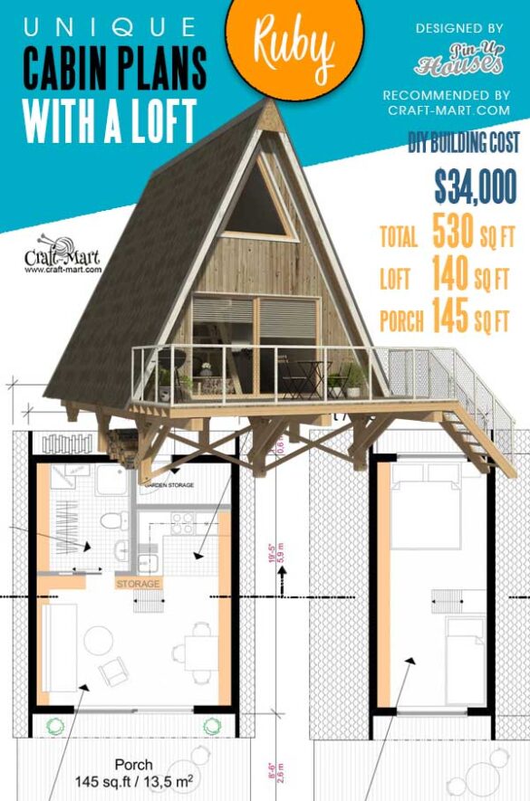 tiny home plans with loft