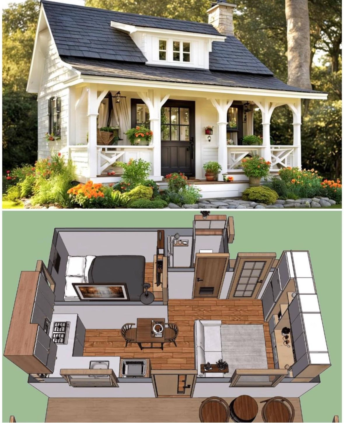 tiny home plans with loft