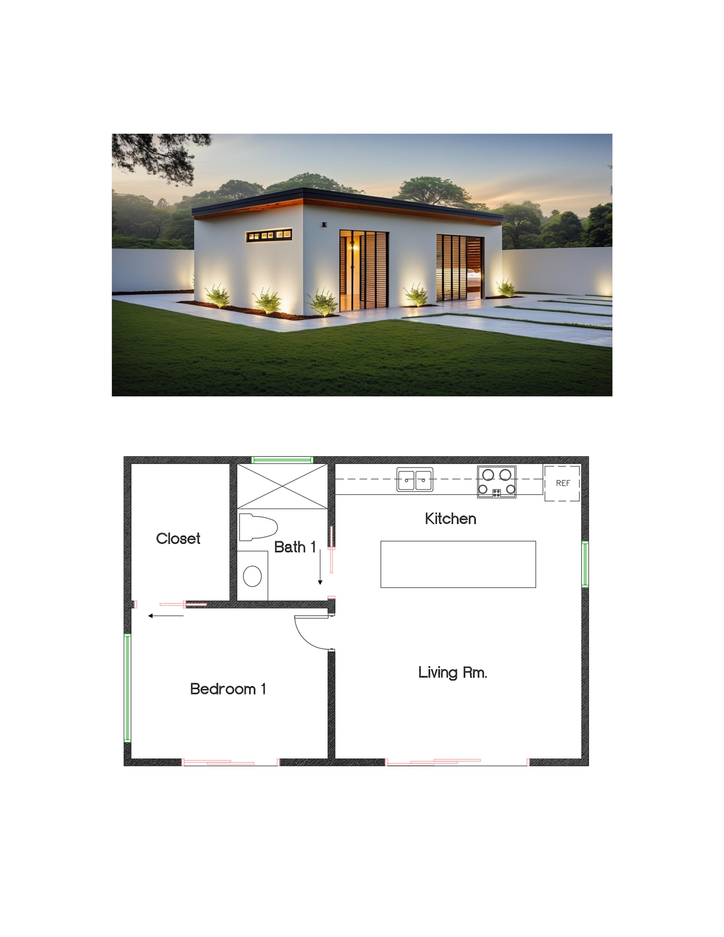 tiny houses floor plans 600 sq ft
