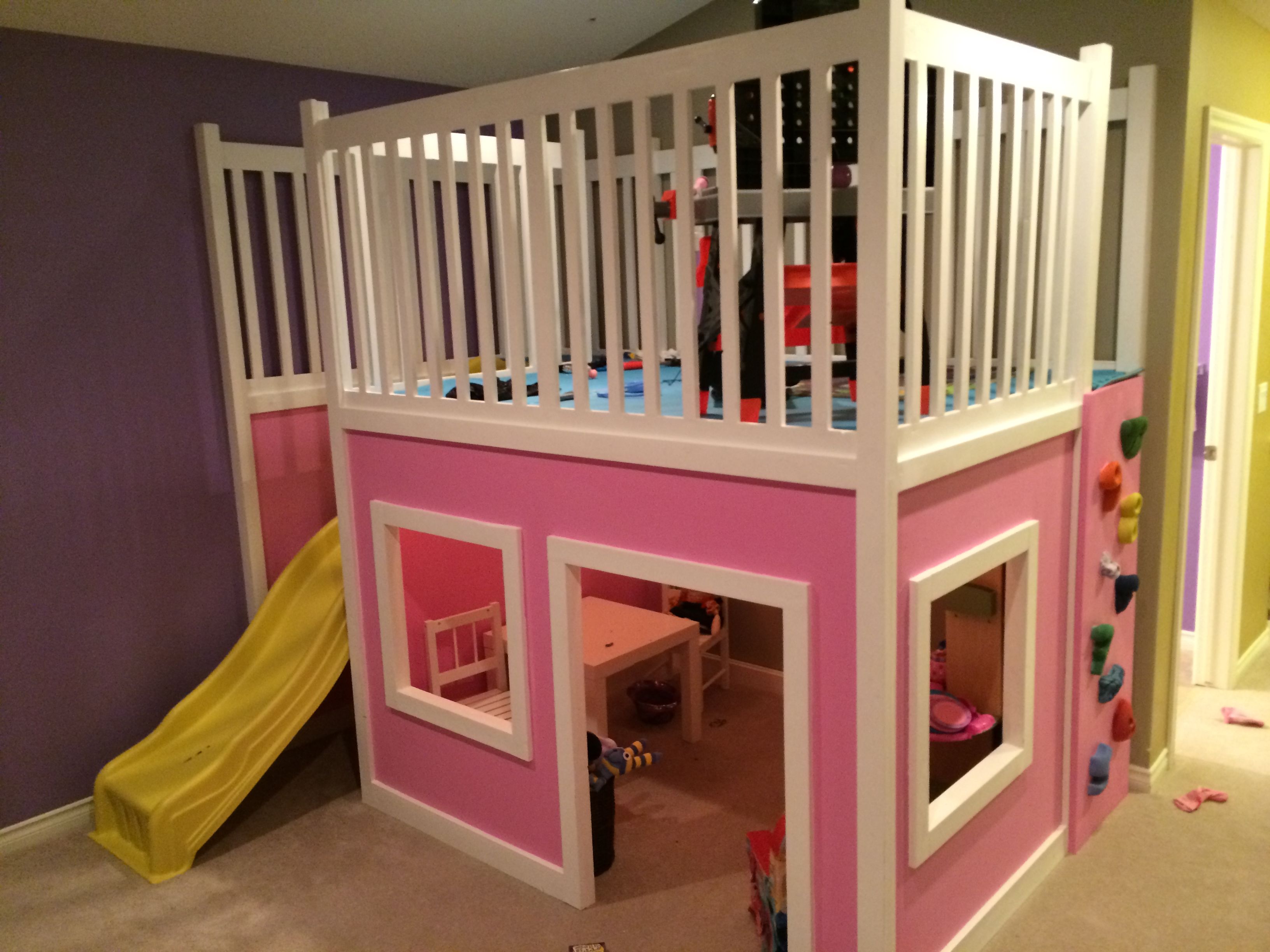 toddler loft bed with play area underneath instructions