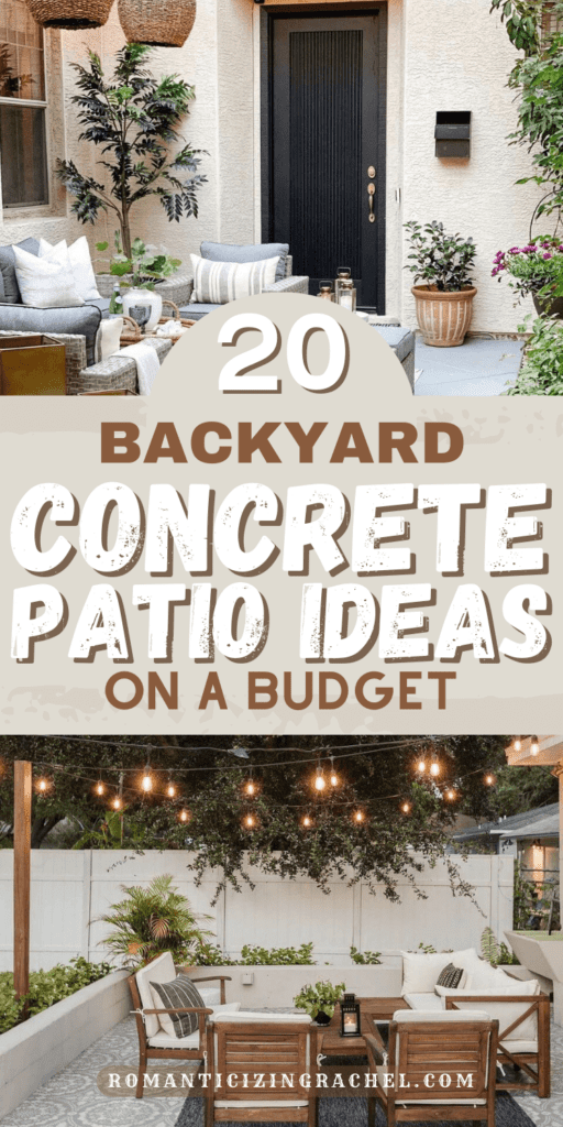 Transform Your Yard on a Dime Expert Tips for Simple Concrete Patios