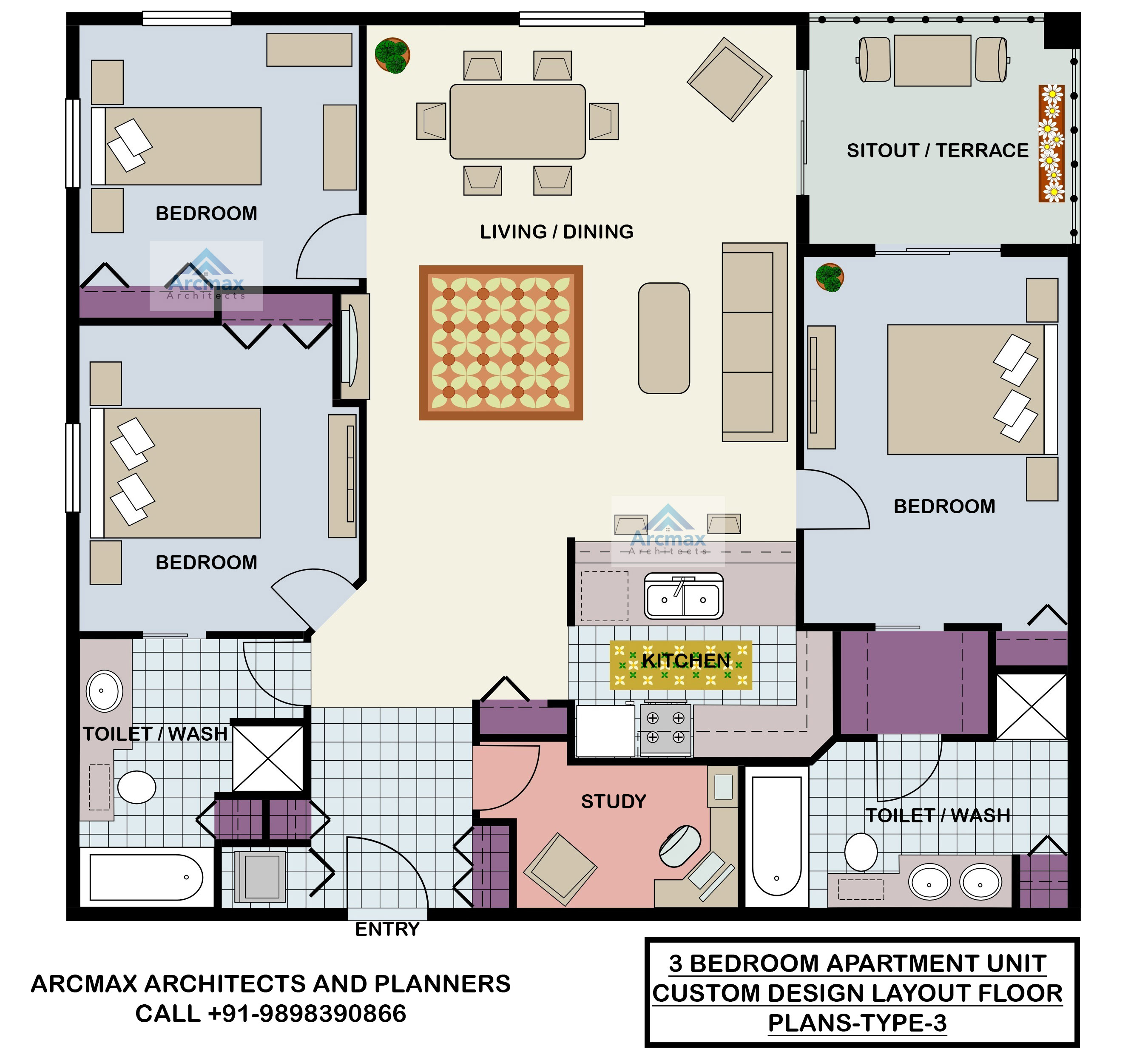 Unlocking the Potential of Your 3 Bedroom Apartment Floor Plan