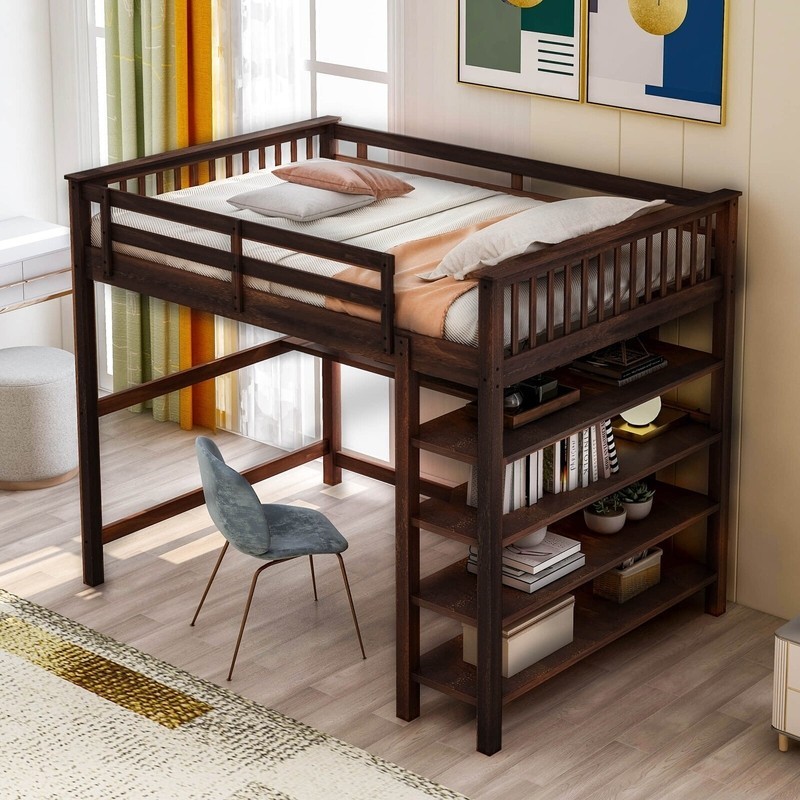 Unlocking Your Room's Potential with a Double Bed Loft and Integrated Desk