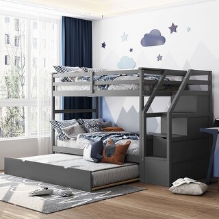 Unpacking the Genius of Staircase Bunk Beds with Trundles for Growing Families