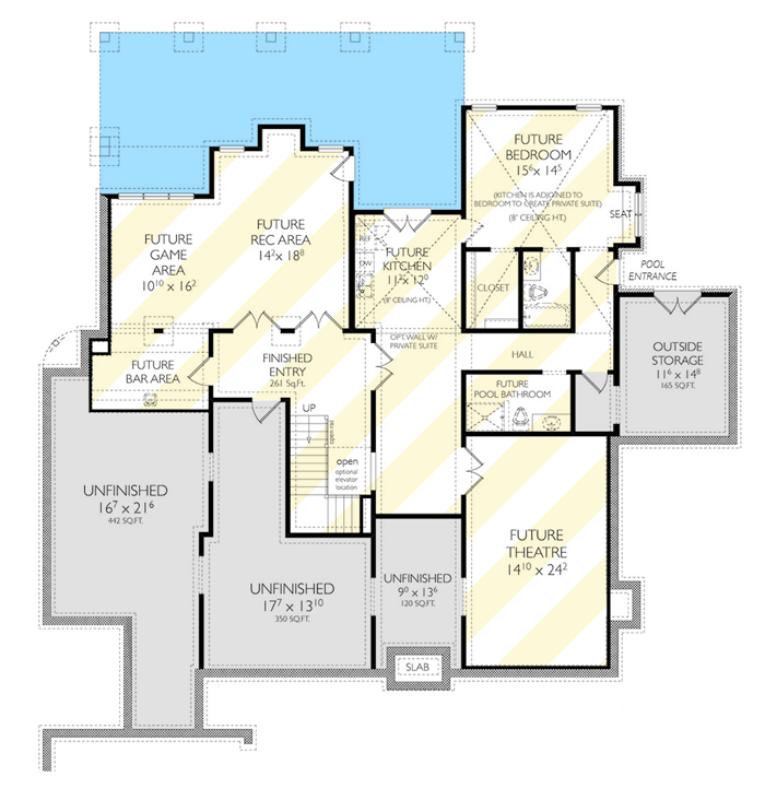 walk out basement house plans