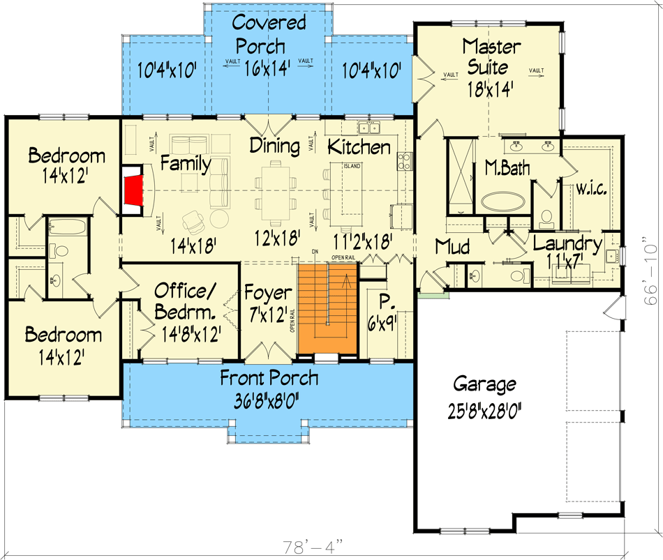 What to Look for in Farmhouse Ranch Floor Plans with In-Law Accommodations