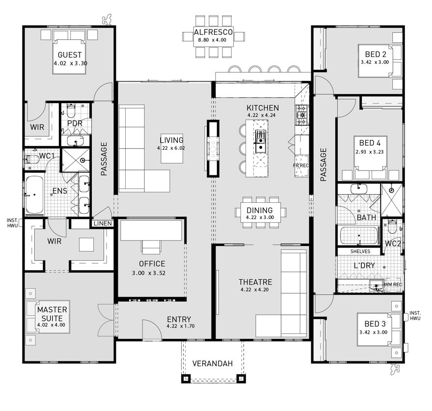 Exploring the Advantages of 6 Bedroom Single Story House Plans for Modern Living